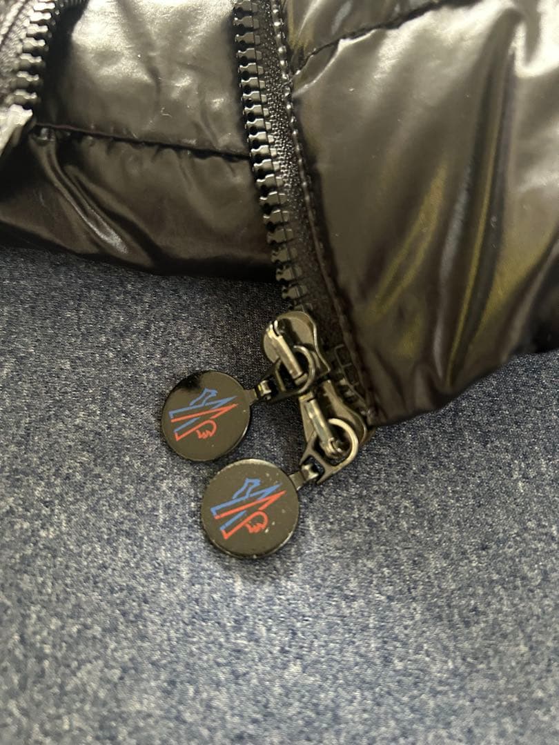 MONCLER モンクレール　黒 ダウンベスト　サイズ0