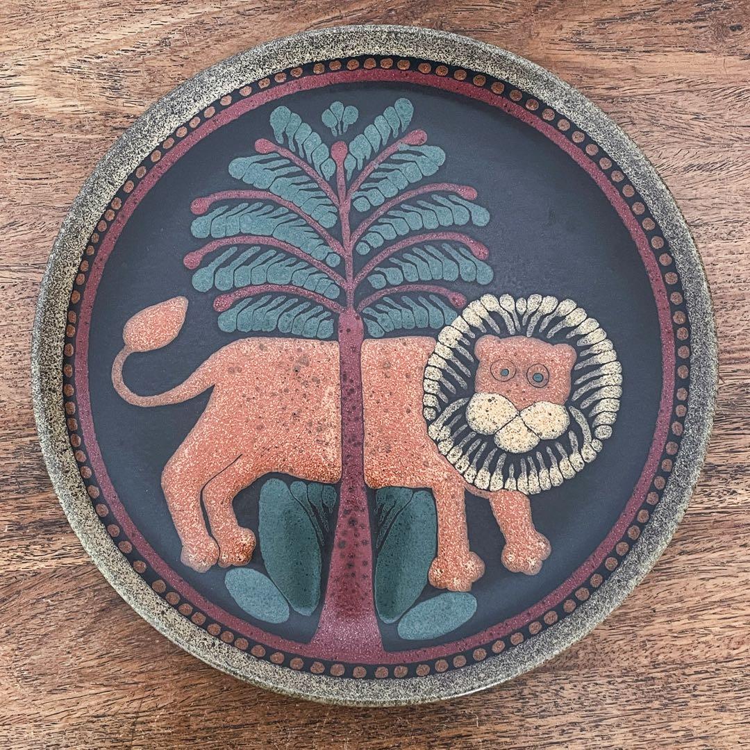 【ドイツ kmkのライオンプレート】ヴィンテージ ミッドセンチュリー