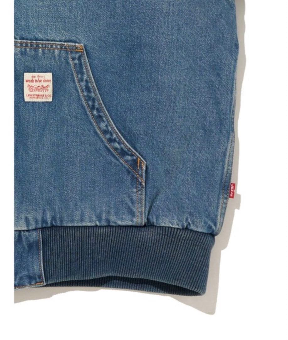 リーバイス workwear potrero フーディー アクティブジャケットS