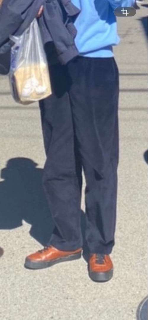 NOAH ネイビー コーデュロイパンツ 28サイズ