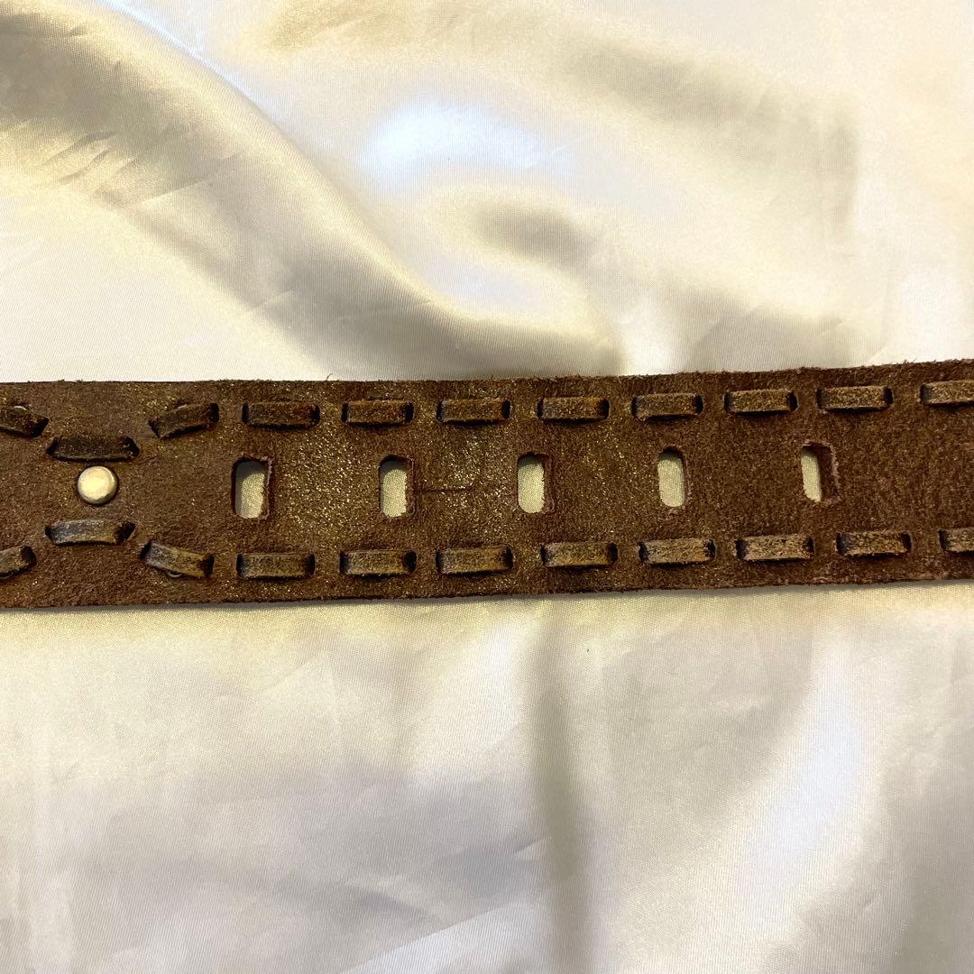 小物 DOLCE&GABBANA Leather belt studs dg