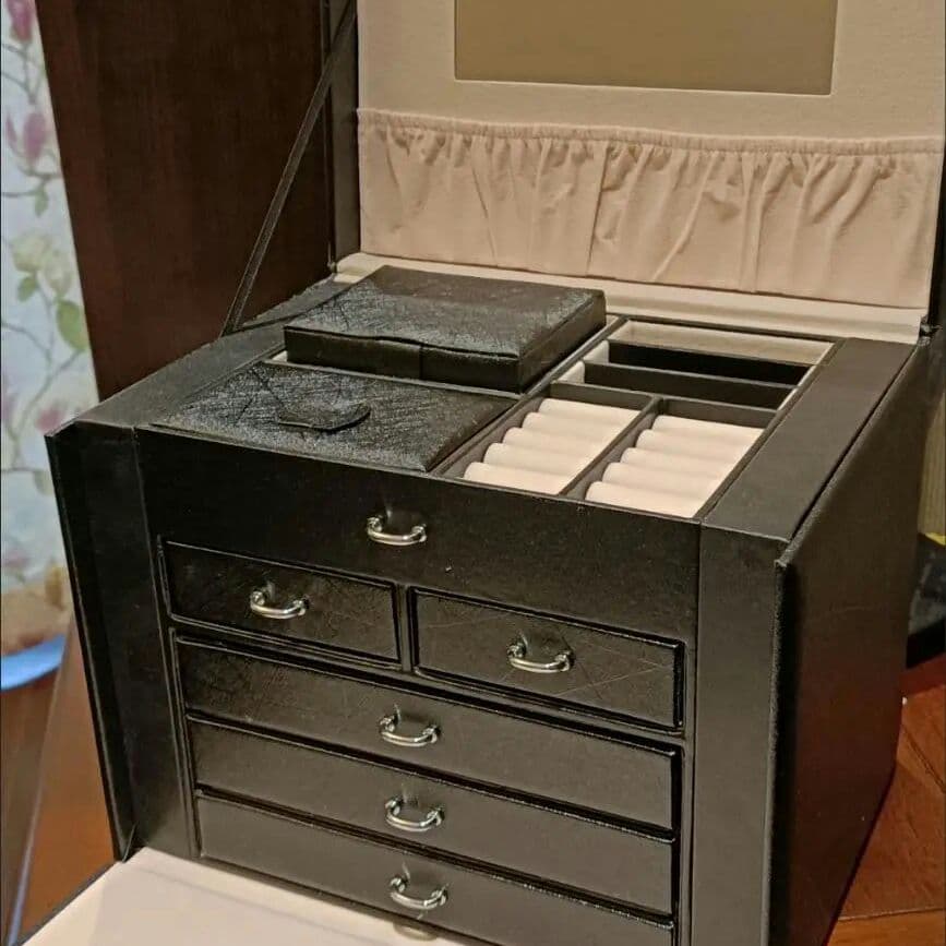 収納 6段 ジュエリーボックス 大容量 アクセサリーケース8sf