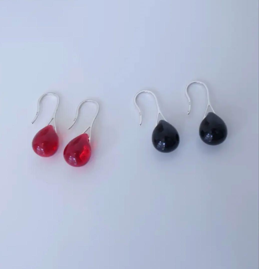 sisi joia シシジョイア　mini gota earrings レッド