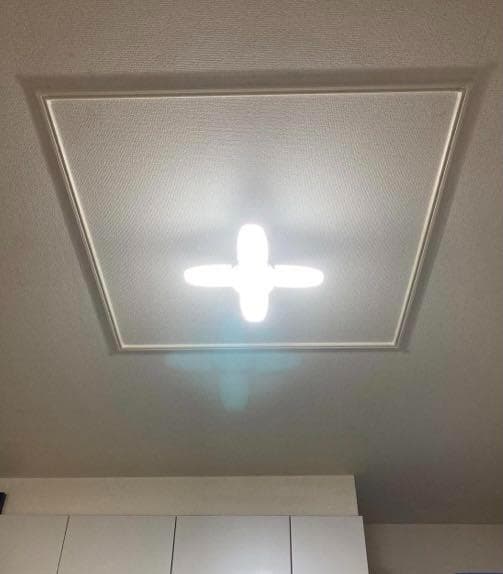 5灯式＆60W＆6500K超高輝度❣個性的な斬新デザイン♪❤シーリングライト