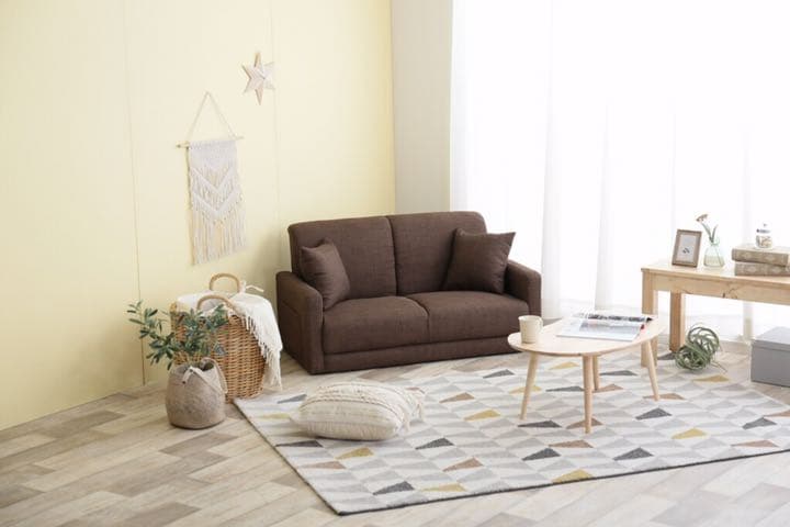 新品　2人掛けソファ　シンプルデザイン　ソファー