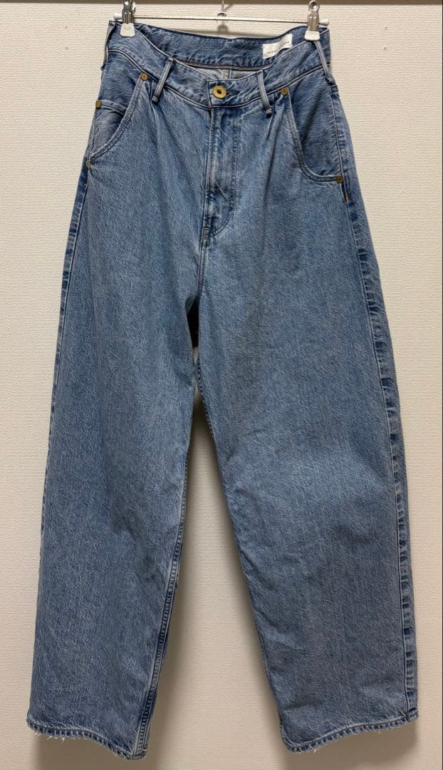 upper hights for conte タックデニムパンツ UN XS