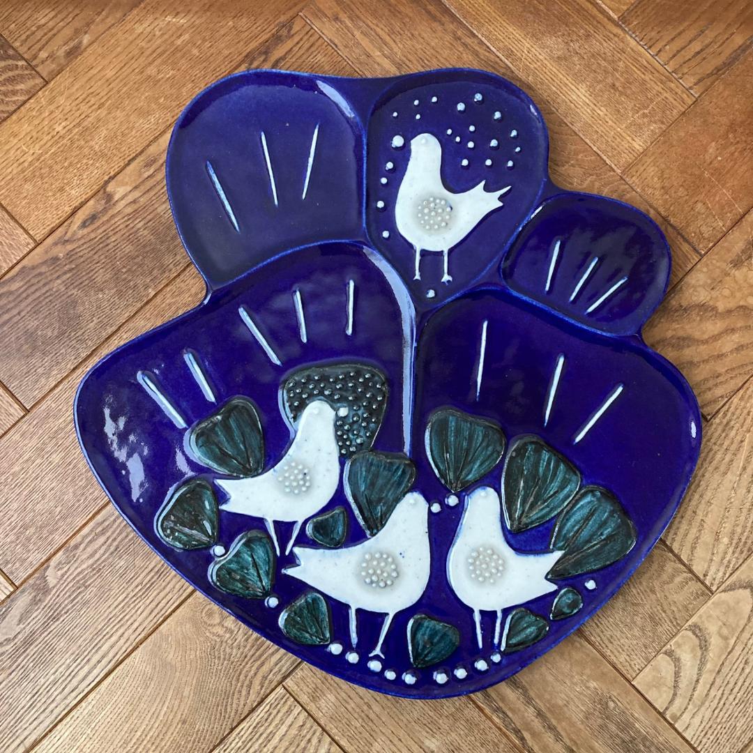 ロールストランド 検：ウェグナー チェア プレート 陶板 アラビア リサラーソン