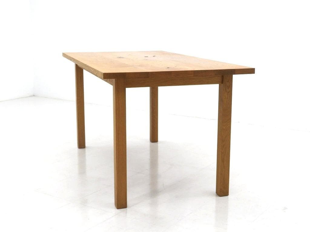 展示品　無印　オーク材　リアルファニチャー　ダイニングテーブル　デスク　机