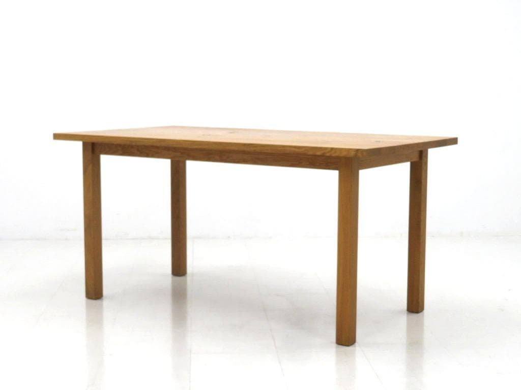 展示品　無印　オーク材　リアルファニチャー　ダイニングテーブル　デスク　机