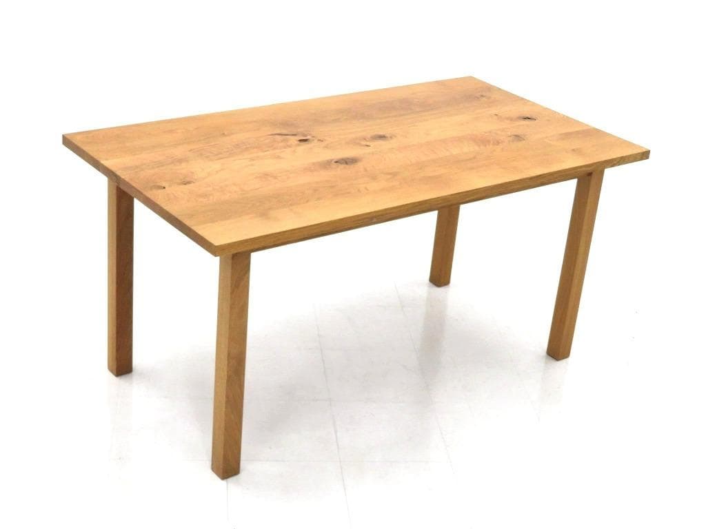 展示品　無印　オーク材　リアルファニチャー　ダイニングテーブル　デスク　机