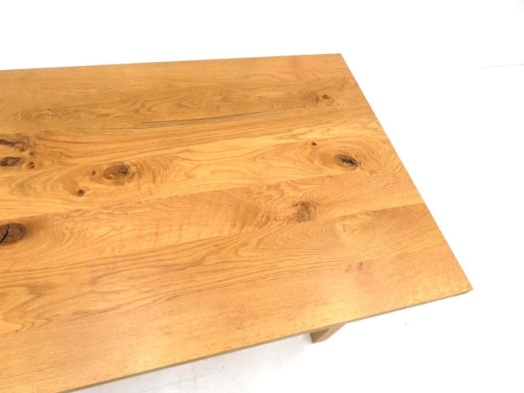 展示品　無印　オーク材　リアルファニチャー　ダイニングテーブル　デスク　机