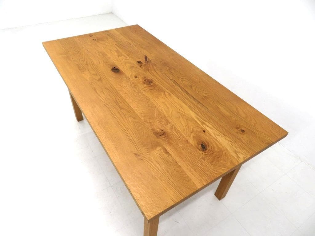 展示品　無印　オーク材　リアルファニチャー　ダイニングテーブル　デスク　机