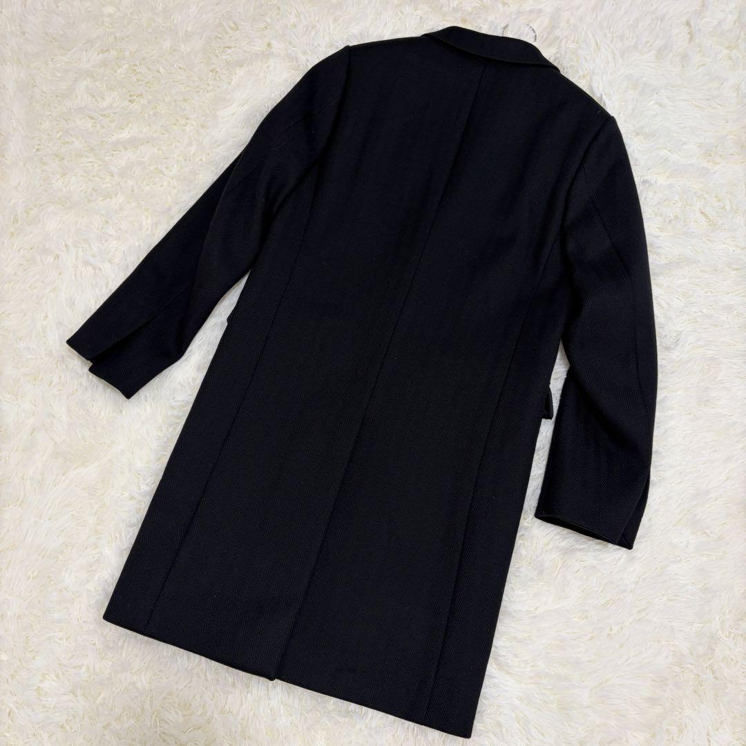 【ヘリンボーン】マッキントッシュ チェスターコート へリンボーン ウール