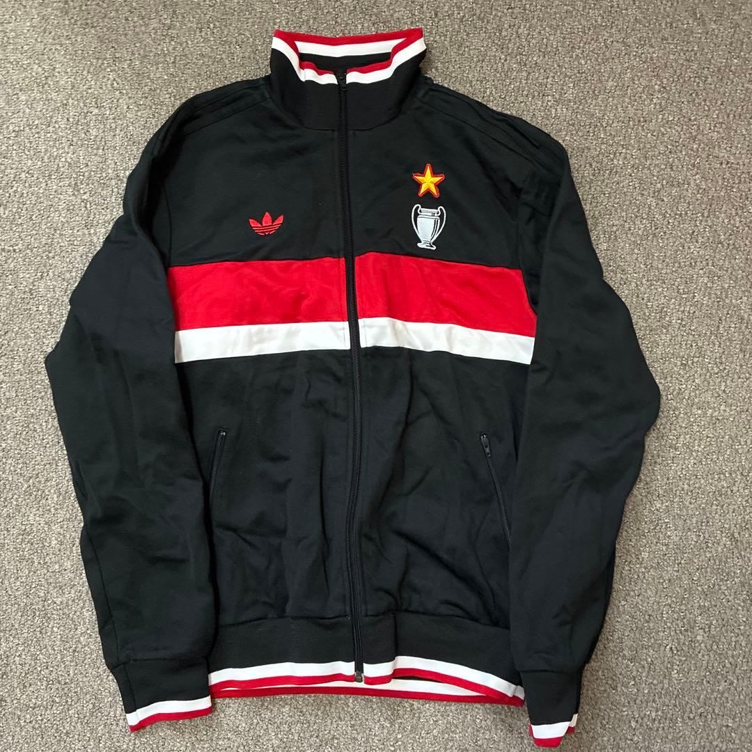 adidas サッカー ジャケット トラックジャケット　ACミラン