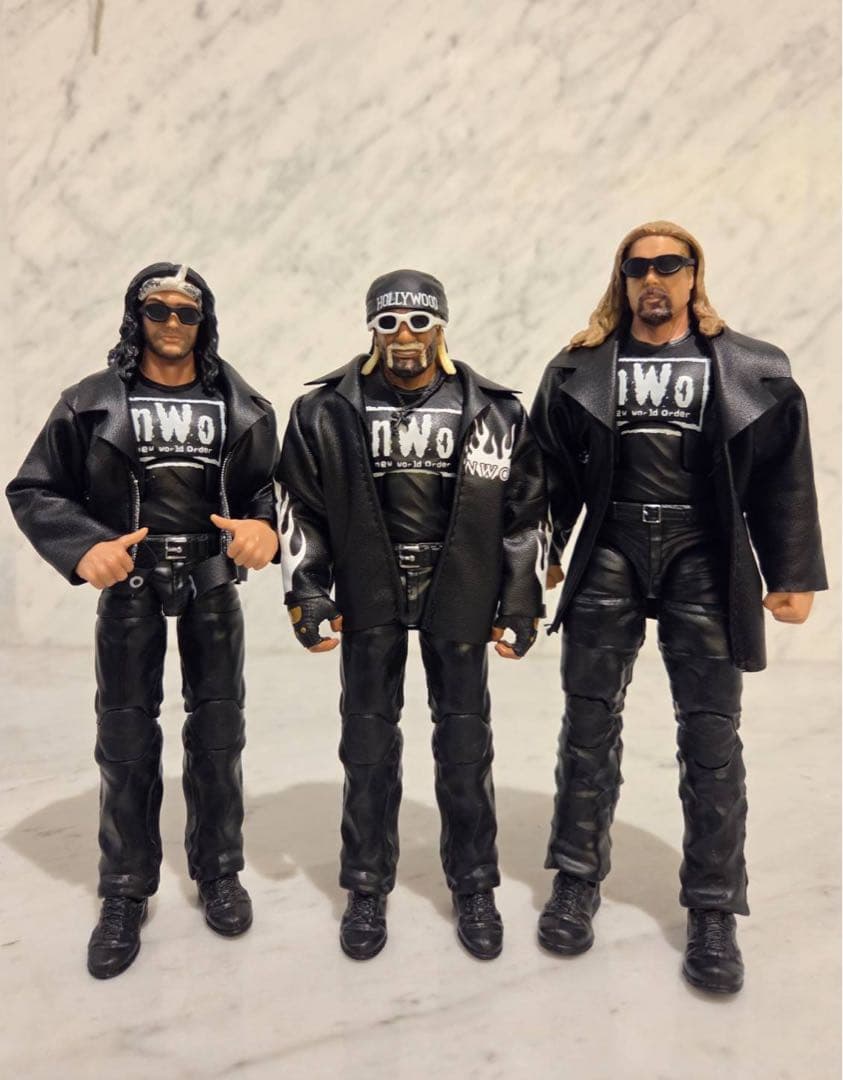 WWE WCW nWo ハルク ホーガン ナッシュ ホール プロレス フィギュア