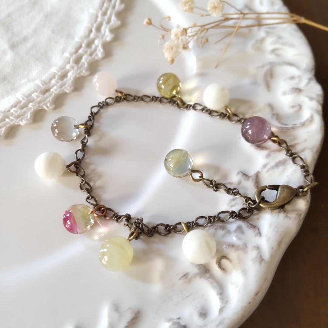 ちびさま専用◎手作り雫ガラスのネックレスとピアス他 11点おまとめ