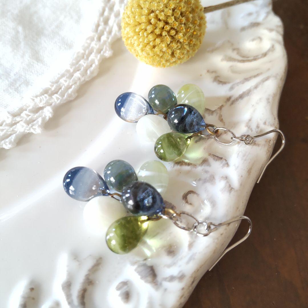 ちびさま専用◎手作り雫ガラスのネックレスとピアス他 11点おまとめ