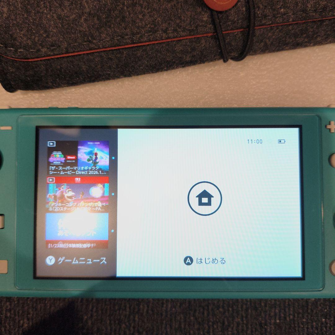 Nintendo Switch Lite 本体 【箱、取扱説明書、充電器無し】