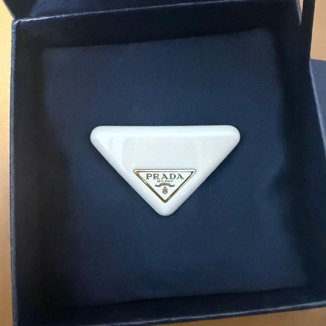 【正規品】 PRADA プラダ プレックス ヘアクリップ