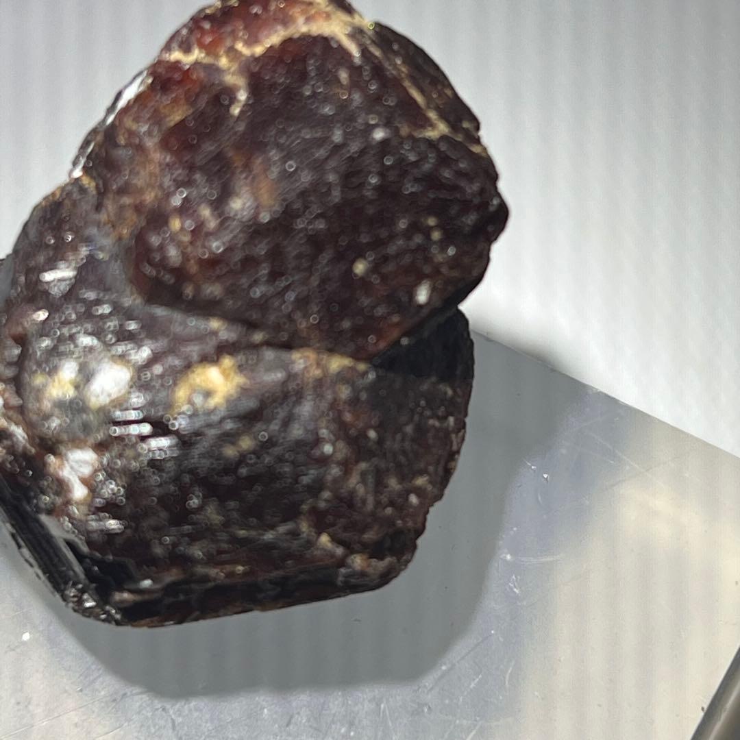 ガーネット 2点セット　1x 母岩付き クラスタ