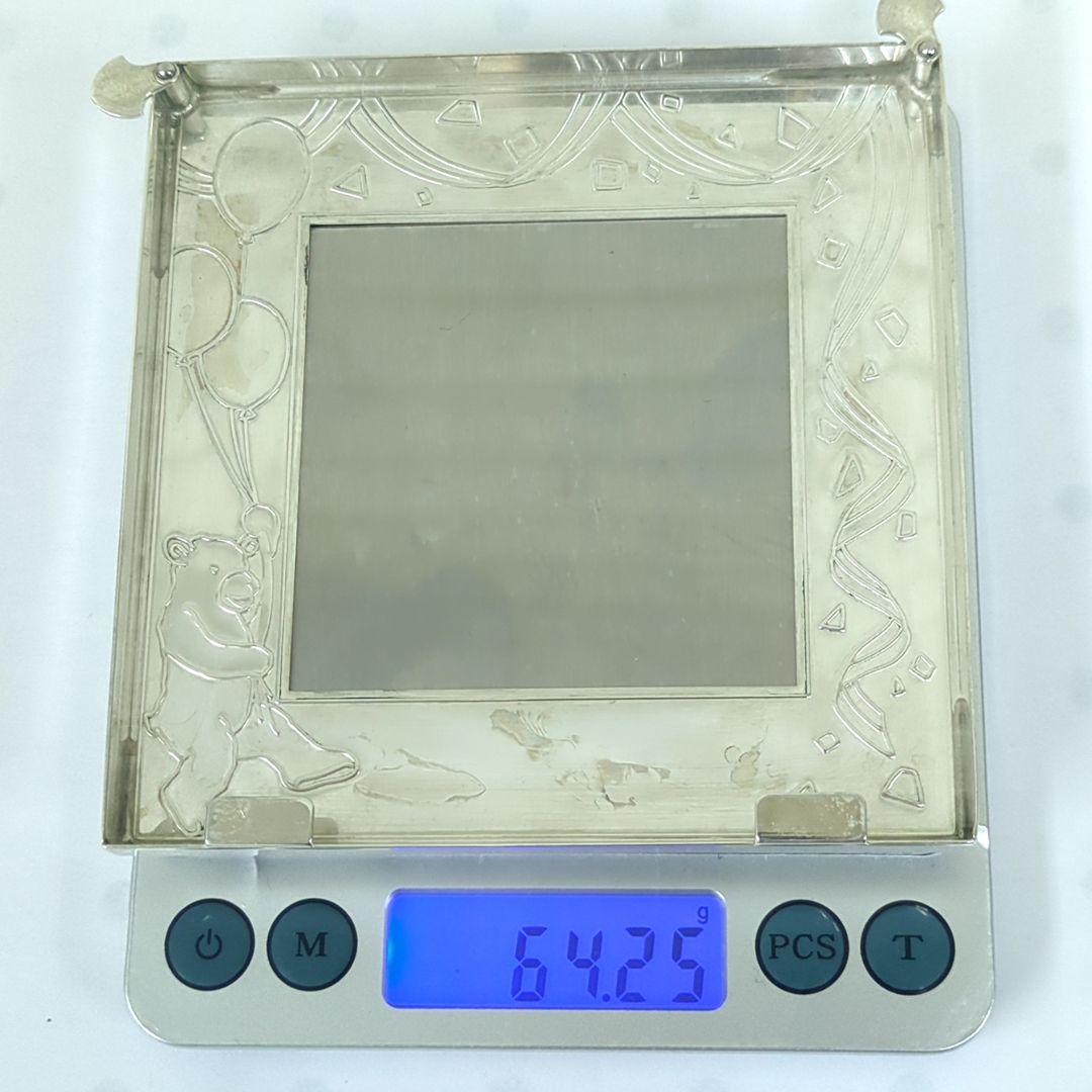 ティファニ シルバー925 フォトフレーム ベアモチーフ 約64g ★レア