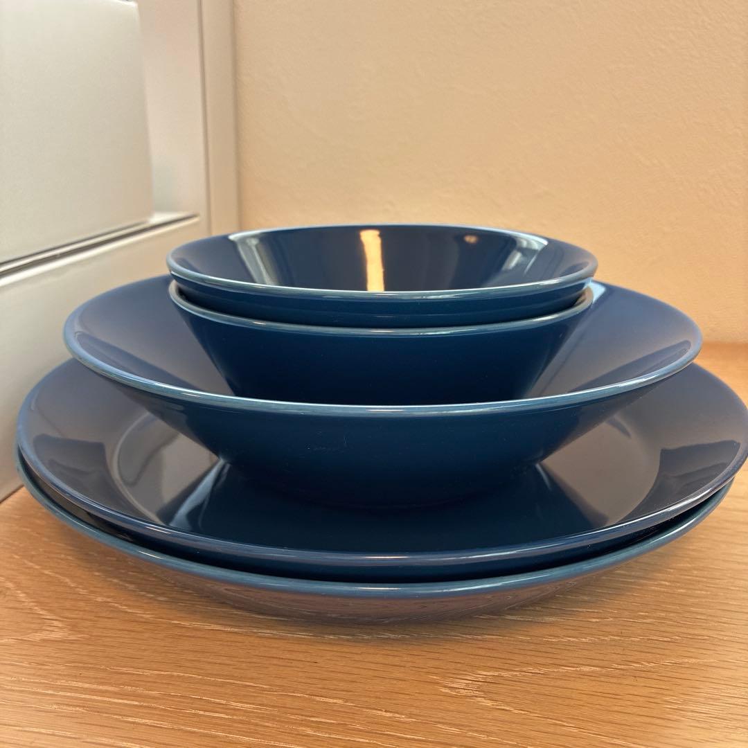 新品 teema ヴィンテージブルー 食器セット 5点