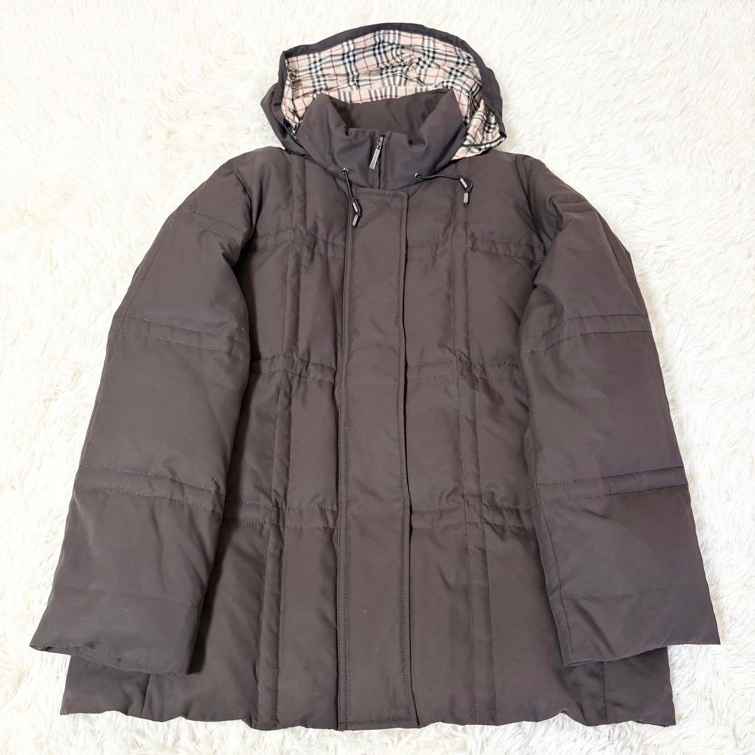 美品✨バーバリーロンドン 中綿ダウンコート ジャケット ノバチェック 2XL