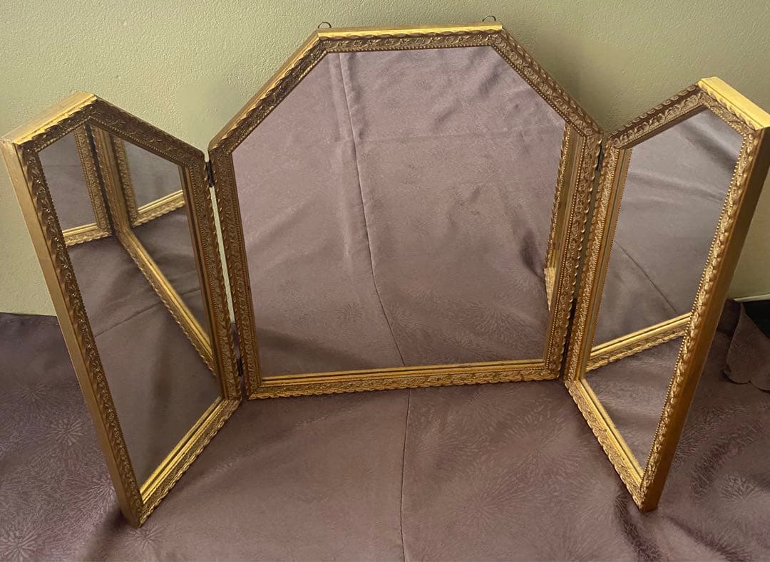 イタリアアンティーク三面鏡