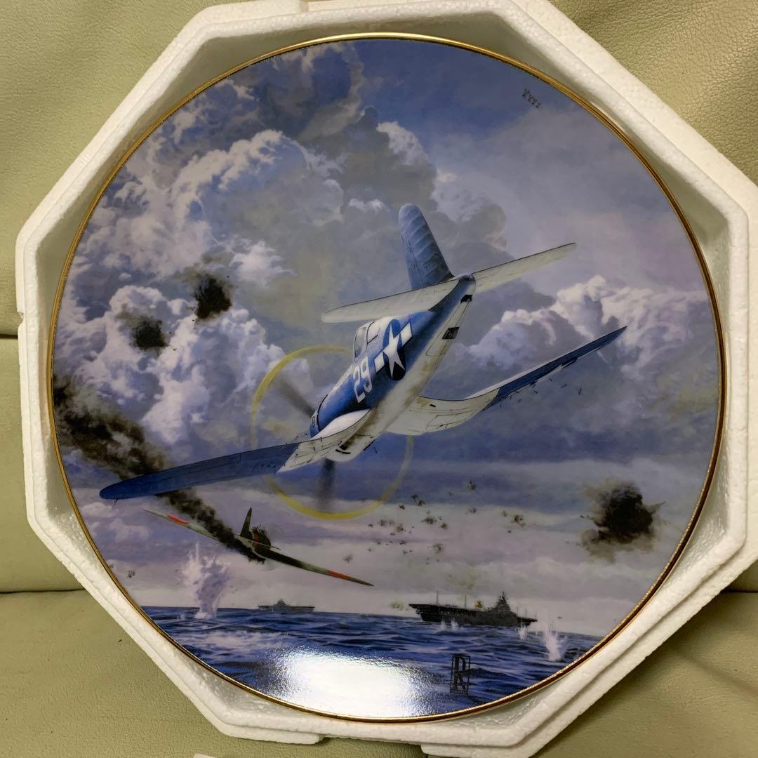 Run on Bunker Hill コレクターズプレート　ゼロ戦　太平洋戦争