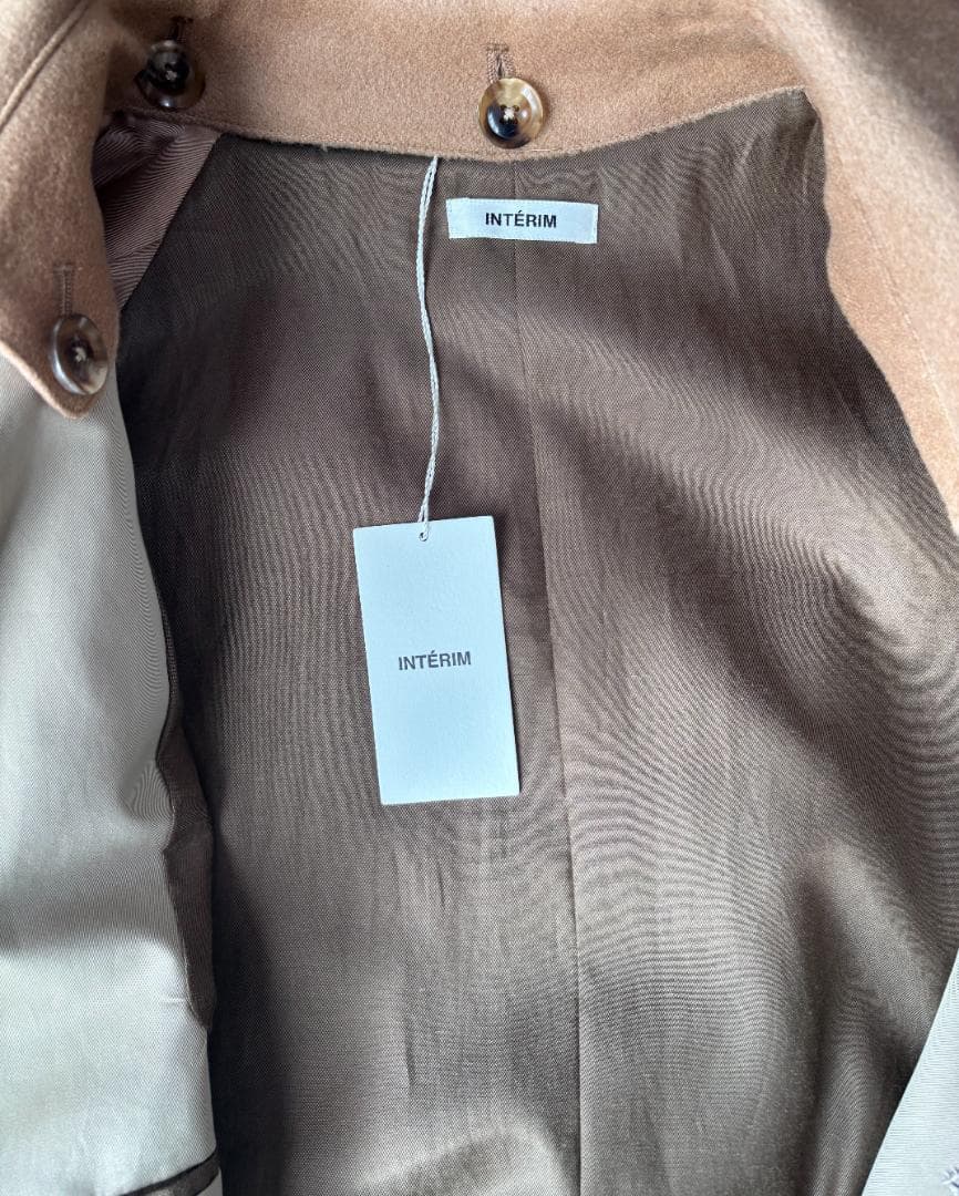 インテリム INTERIM TRENCH COAT トレンチコート サイズ4