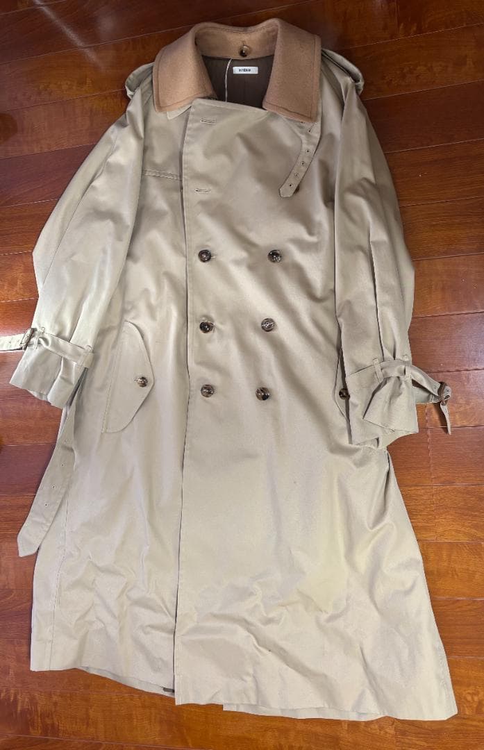 インテリム INTERIM TRENCH COAT トレンチコート サイズ4