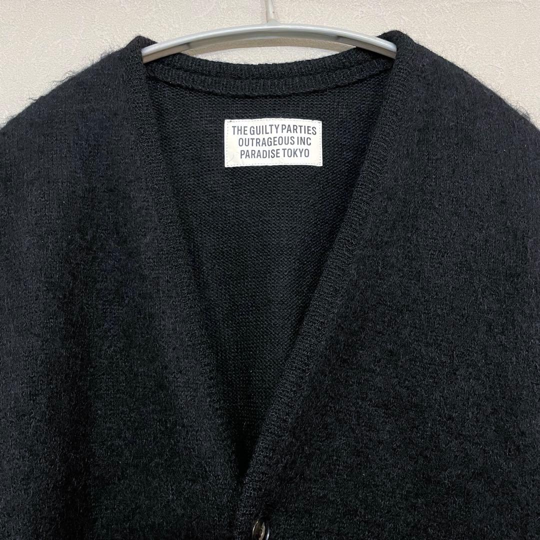 即完売　ワコマリア　モヘアカーディガン　Mサイズ