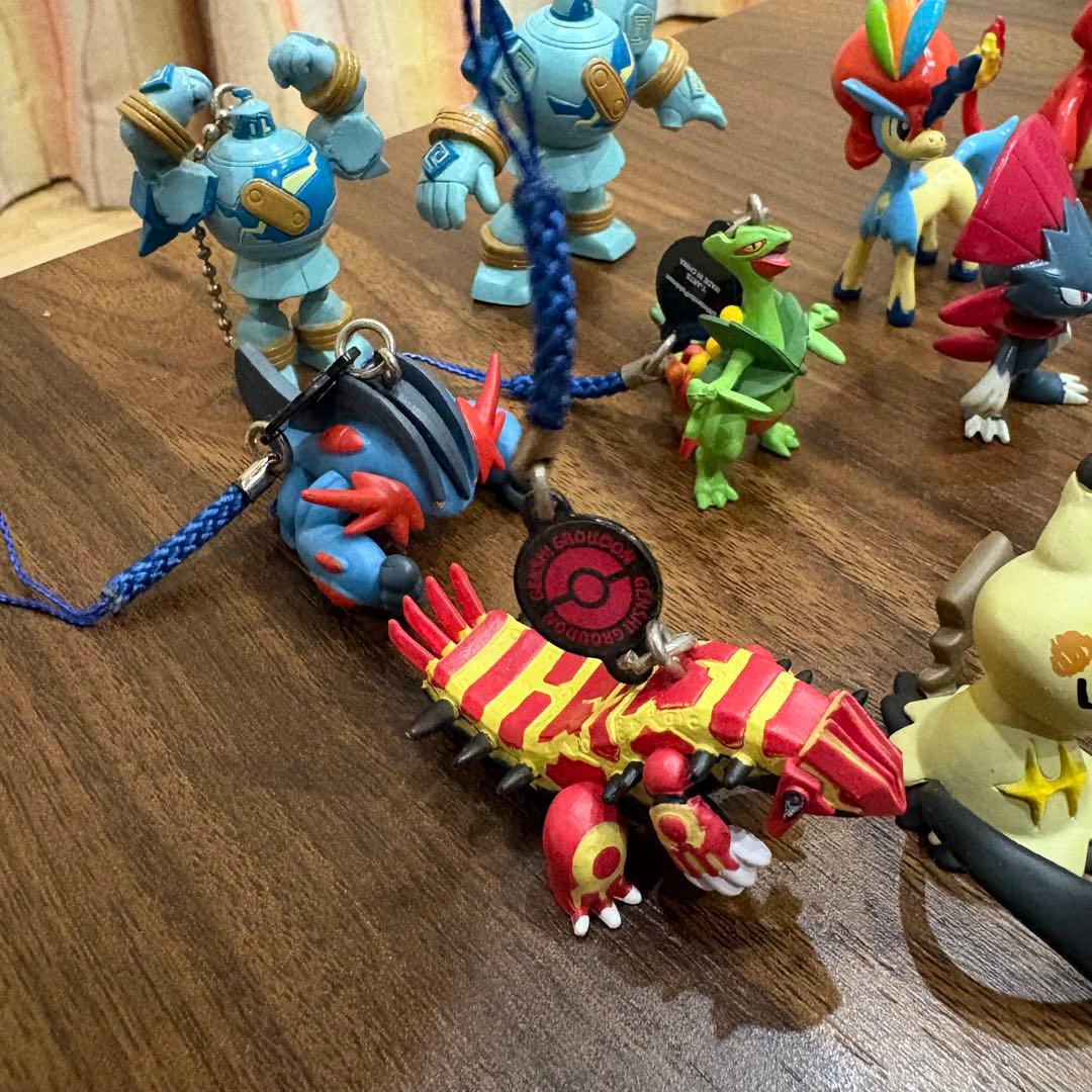 ☆ポケモン☆希少多数　当時物　フィギュア　指人形　ソフビ　ストラップ　根付け