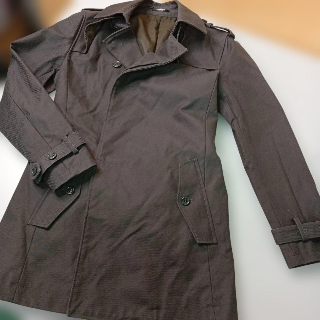 TORNADO MART ブラウン トレンチコート Mサイズ