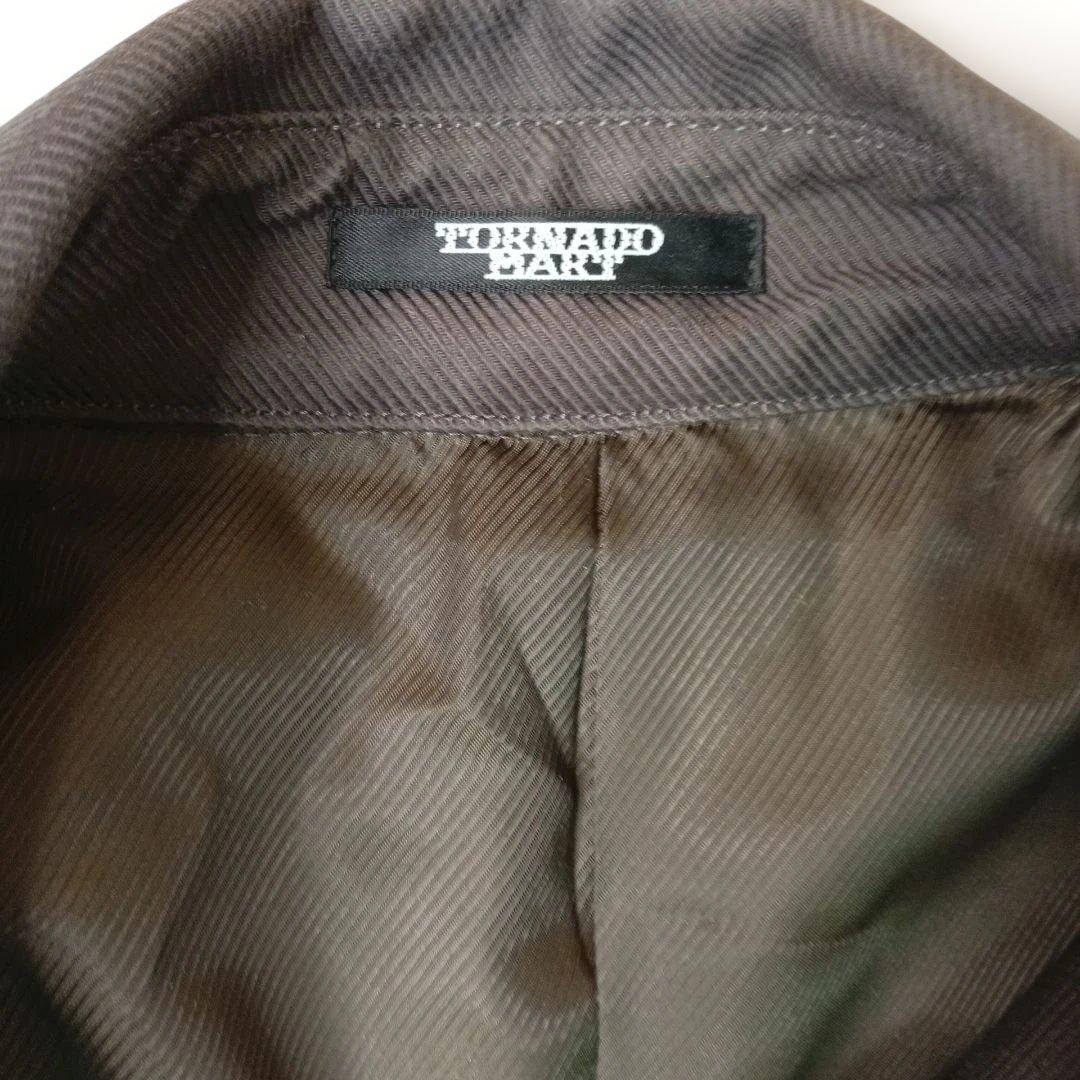TORNADO MART ブラウン トレンチコート Mサイズ