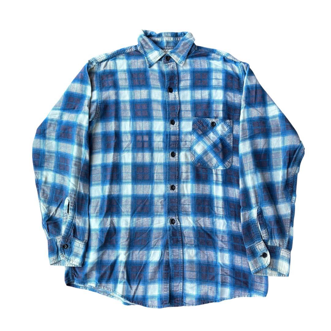 H*中様 50s JC.Penny プリントネルシャツ ヴィンテージ 希少 レア