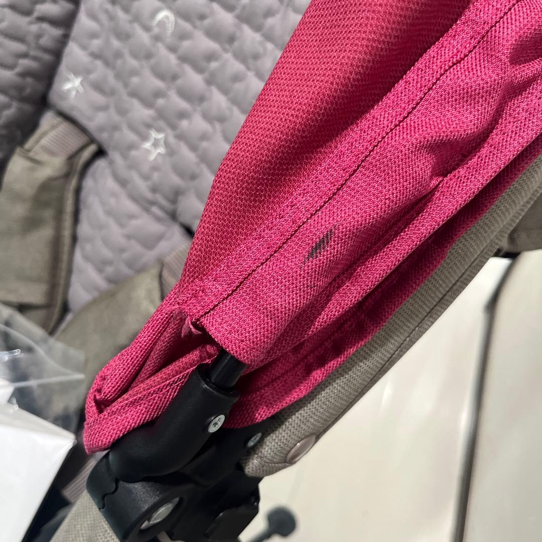 エアバギー　ココプレミアフロムバース　メルローズ　ピンク　付属品付き