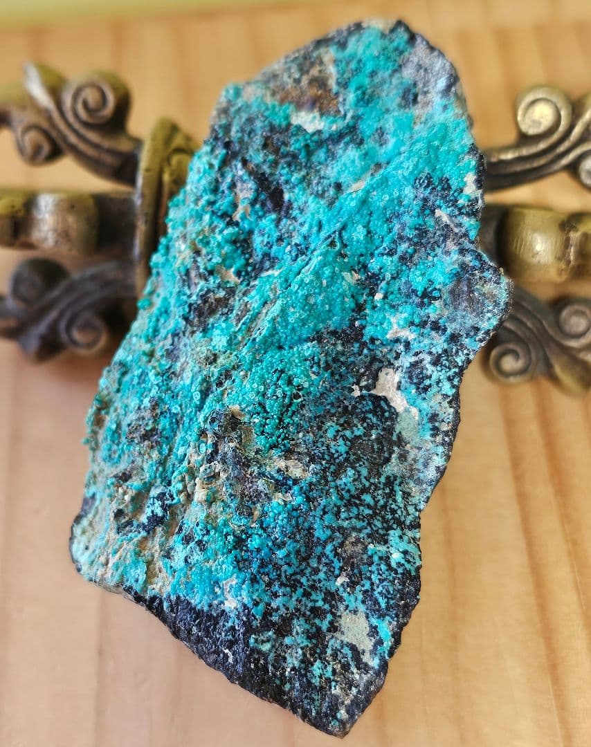 約90gあり‼️金運上昇‼️アメリカ産 クリソコラ 原石