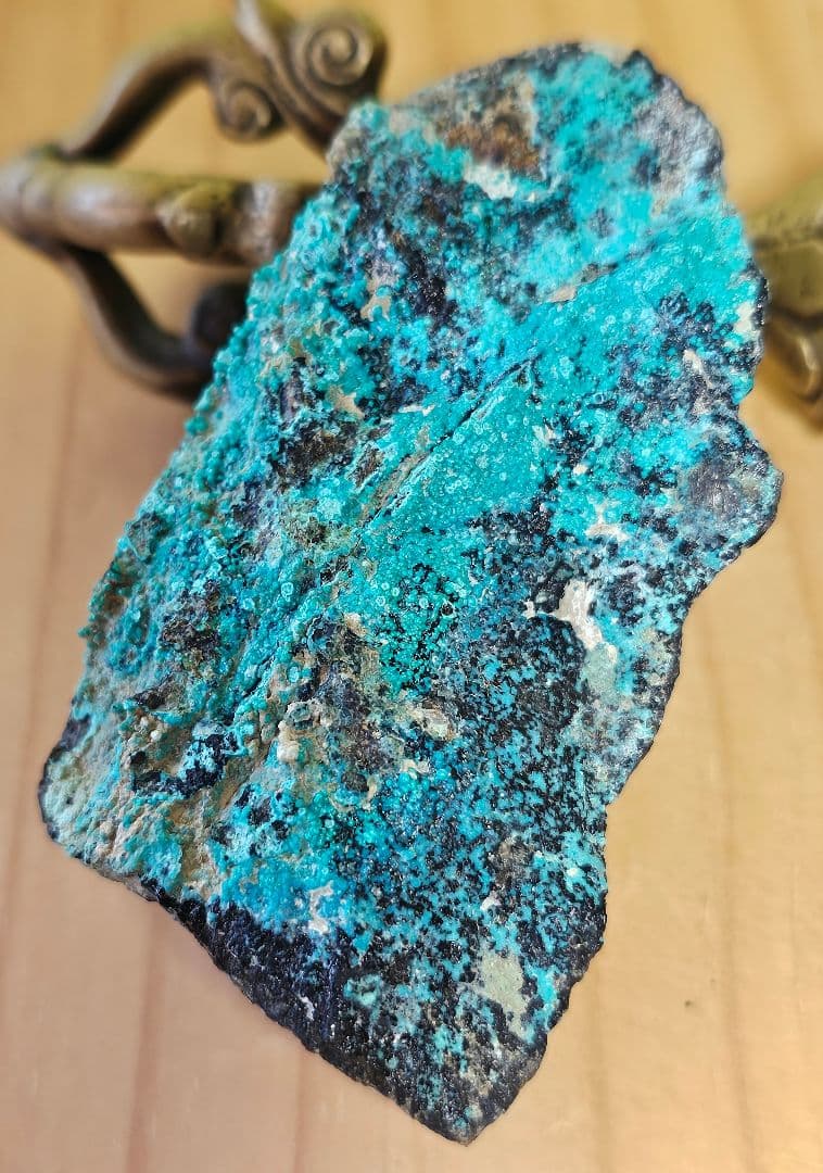 約90gあり‼️金運上昇‼️アメリカ産 クリソコラ 原石