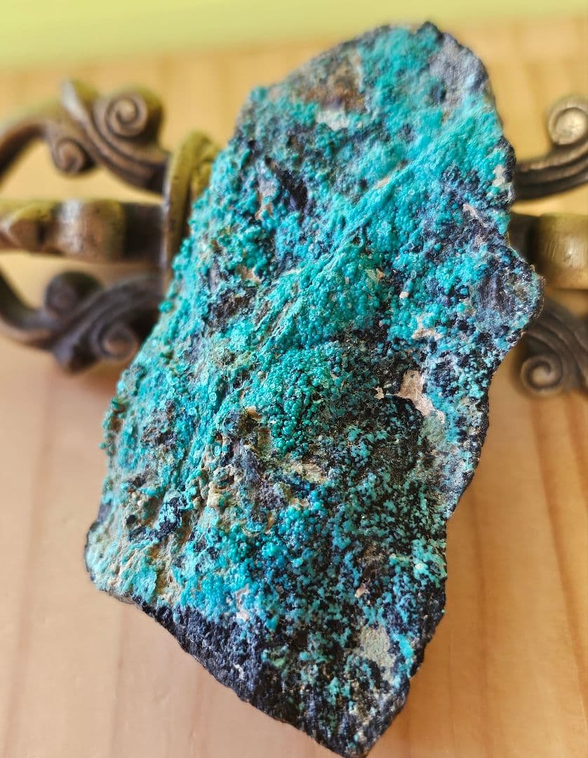 約90gあり‼️金運上昇‼️アメリカ産 クリソコラ 原石