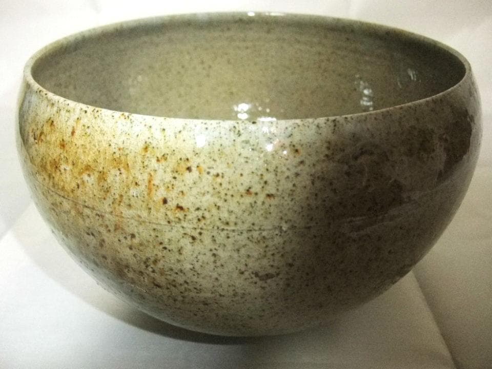 古清水焼 宝永六年1709年）水指 茶道具 京焼 清水焼 無銘 時代物 骨董