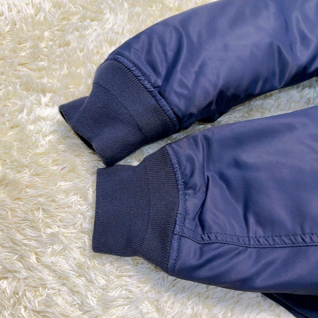 タグ付き未使用　ユニクロ(UNIQLO) MA‐1ブルゾン 紺　ネイビー