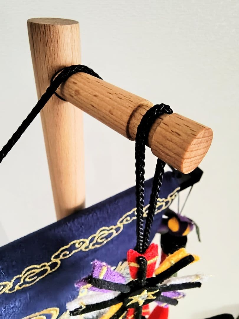 新品✨️室内用吊り飾りの鯉のぼり①大✨️ちりめん細工✕金糸刺繍が豪華でお洒落✨️