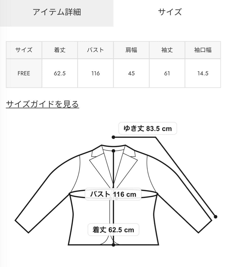 MICHIXSLY ミチスライ F／LEATHER ジャケット ブラウン