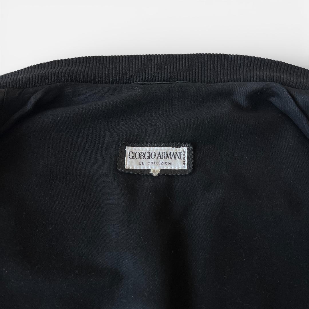 ジャケット・アウター 90s Giorgio Armani Leather Bomber Jacket