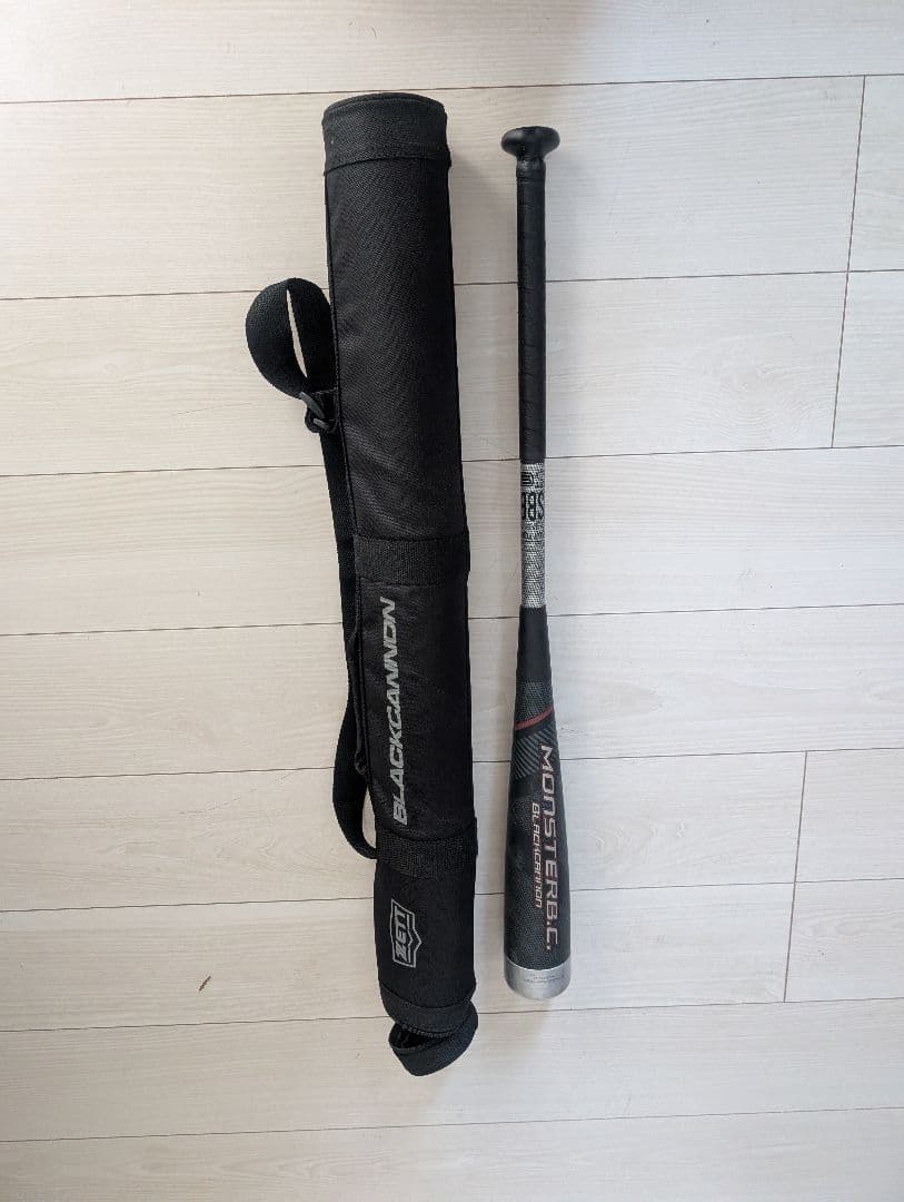 k*7様 少年野球　ZETT MONSTER B.C. 軟式バット ケース付き