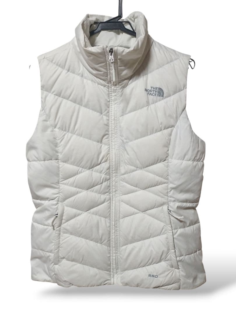 ノースフェイス レディース ホログラム正規品 グースダウン ベスト M