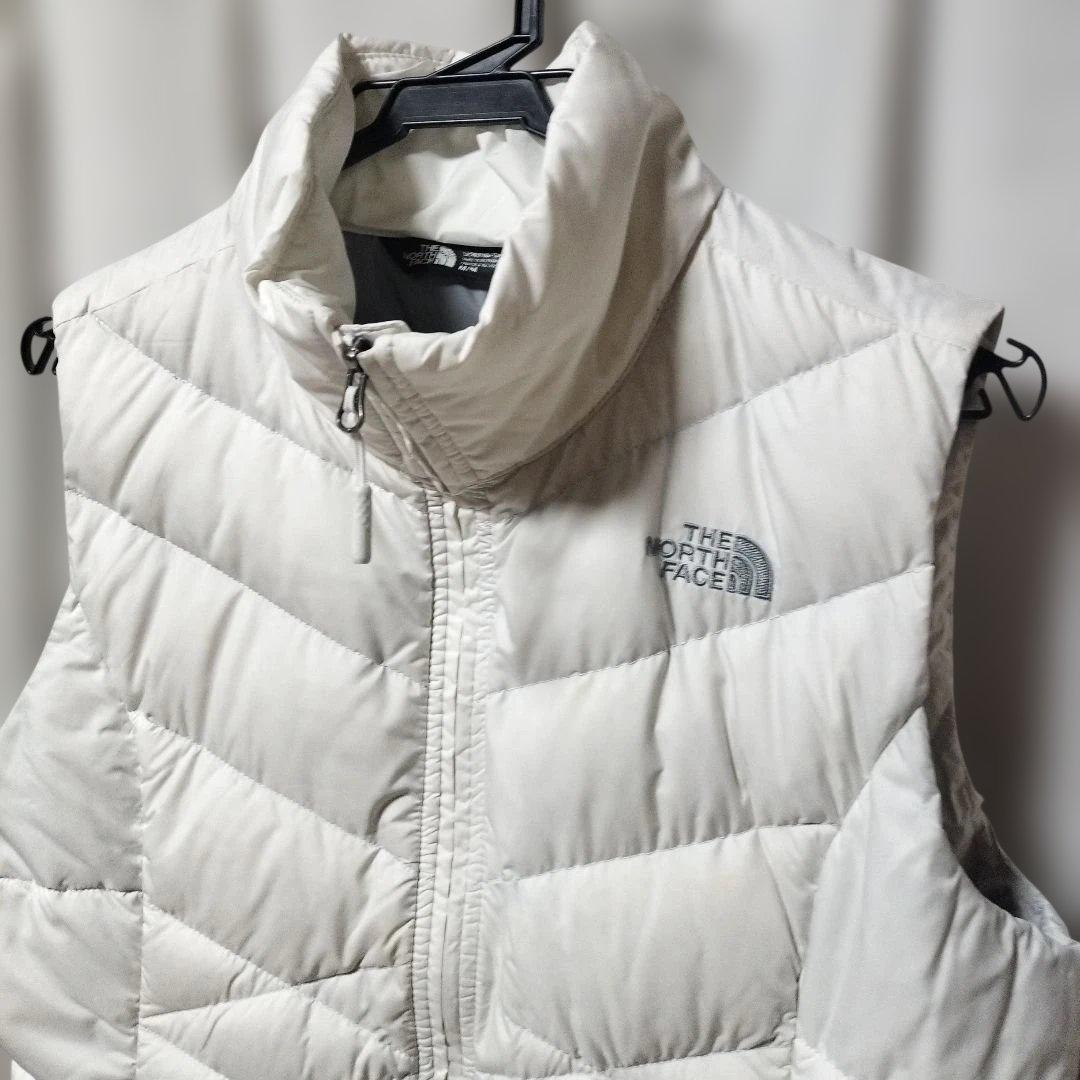 ノースフェイス レディース ホログラム正規品 グースダウン ベスト M
