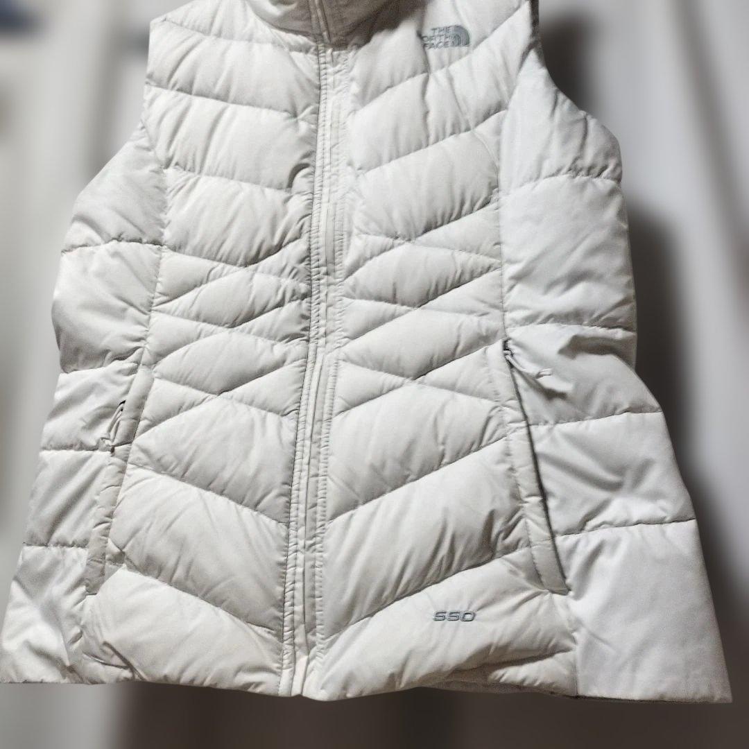 ノースフェイス レディース ホログラム正規品 グースダウン ベスト M
