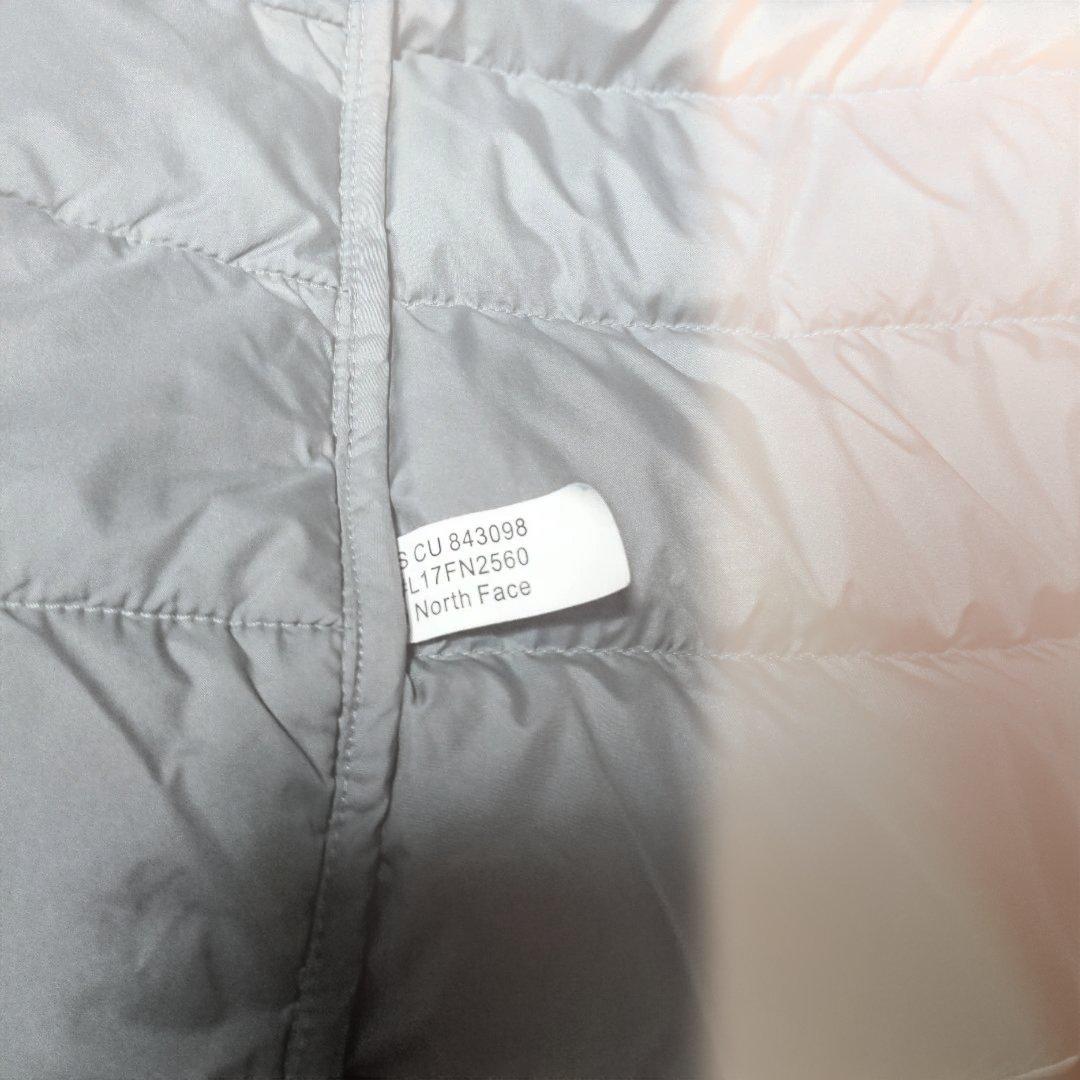 ノースフェイス レディース ホログラム正規品 グースダウン ベスト M